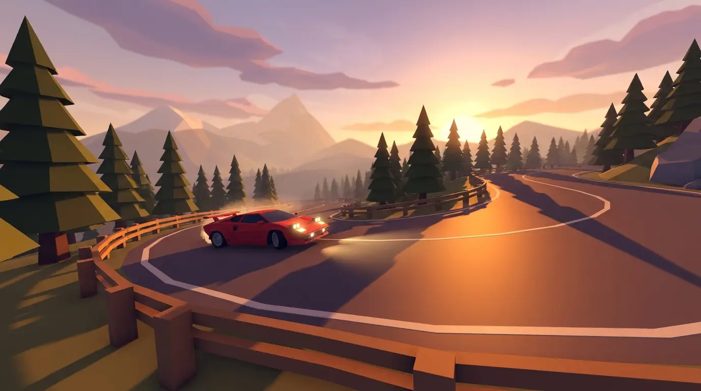 Dusk mountain race